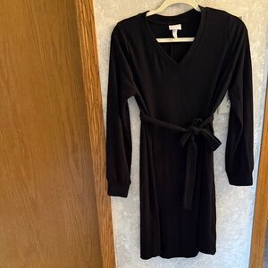 Isabel Maternity by Ingrid & Isabel Black Long Sleeve Dress